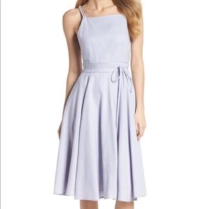 Gal Meets Glam Dress Pastel Purple Caroline Fit and Flare Minimalist Mini 14